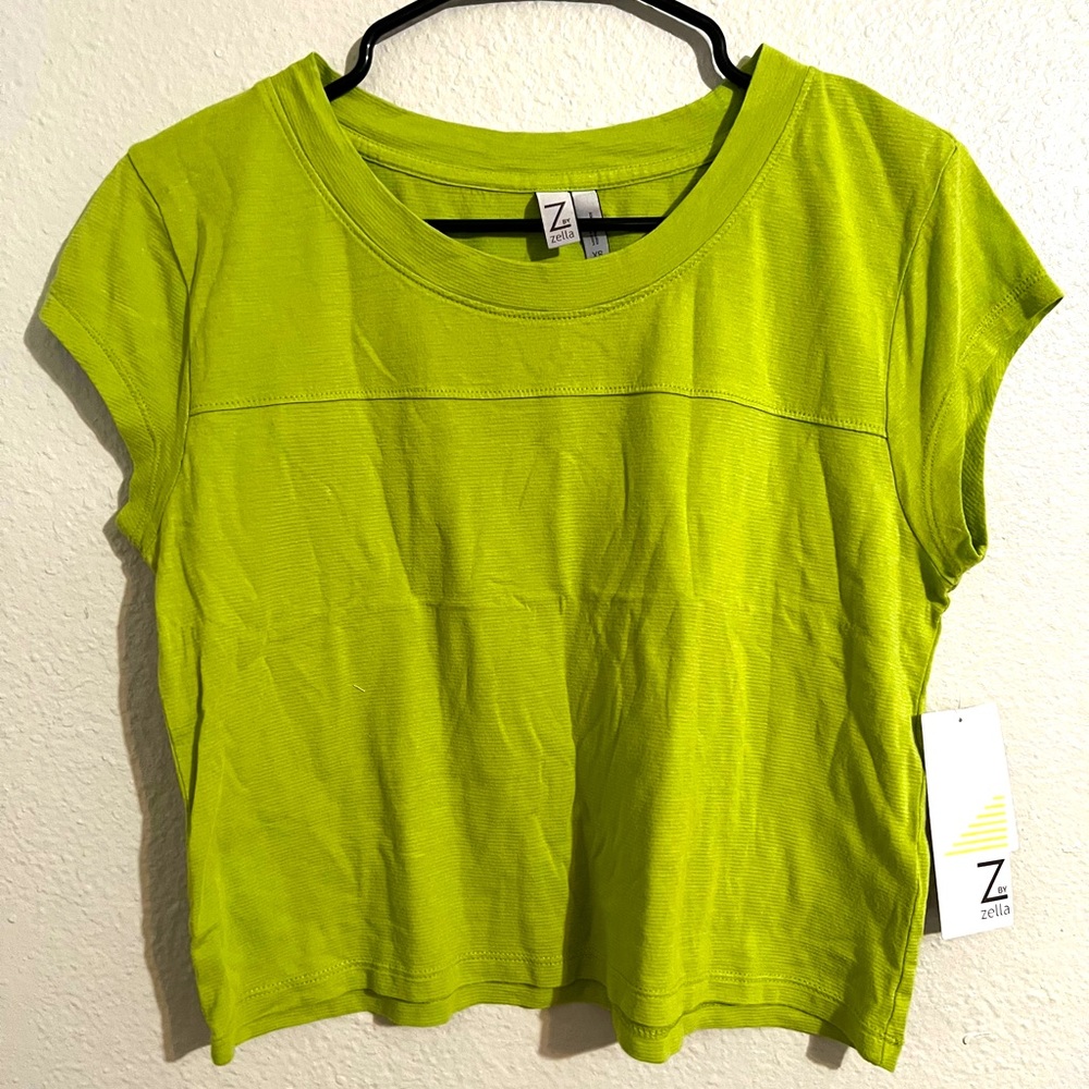 Z by Zella Green S/S Tee in XS